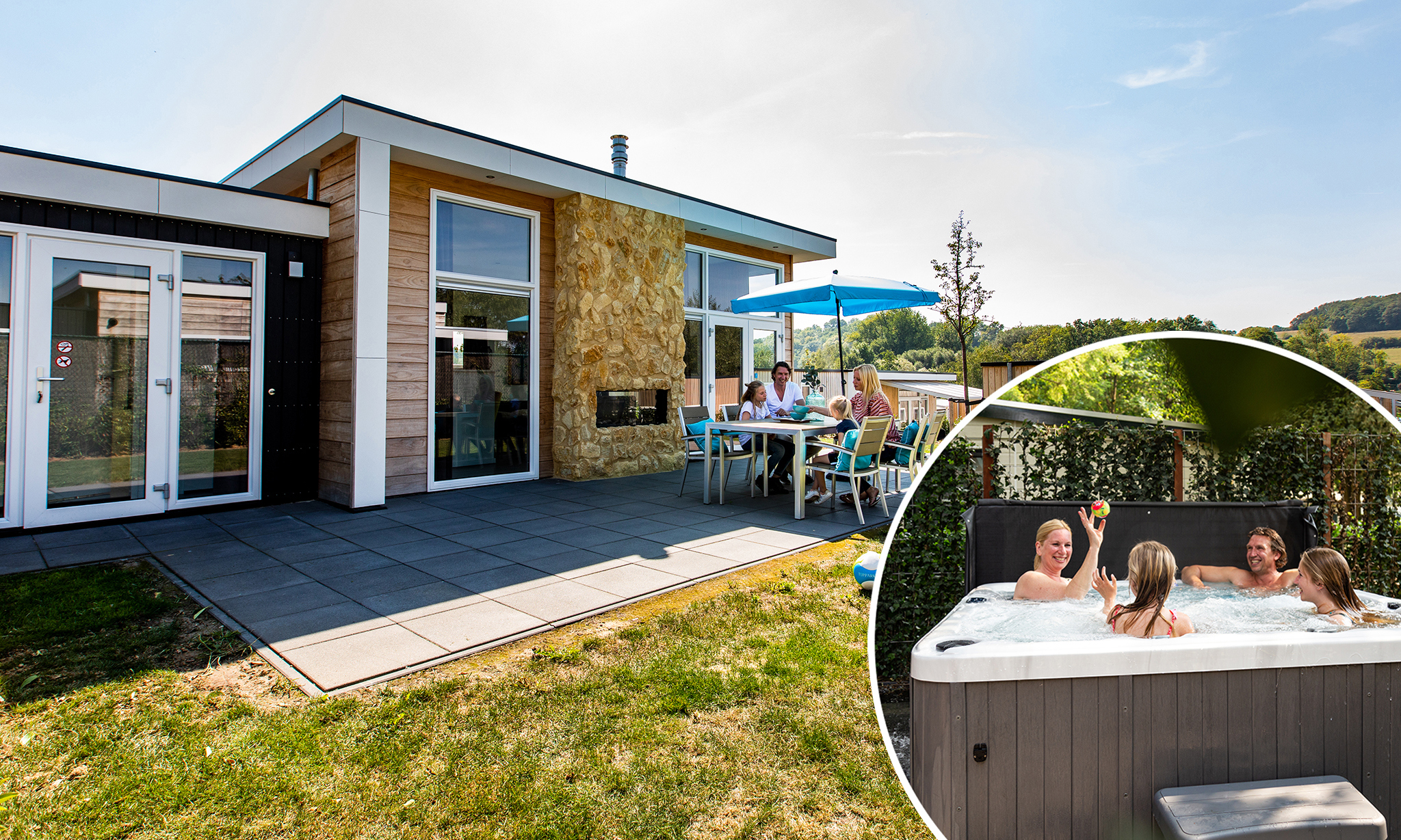 Collosseo 4 personen Wellness (Spa) - Nederland - Schin op Geul