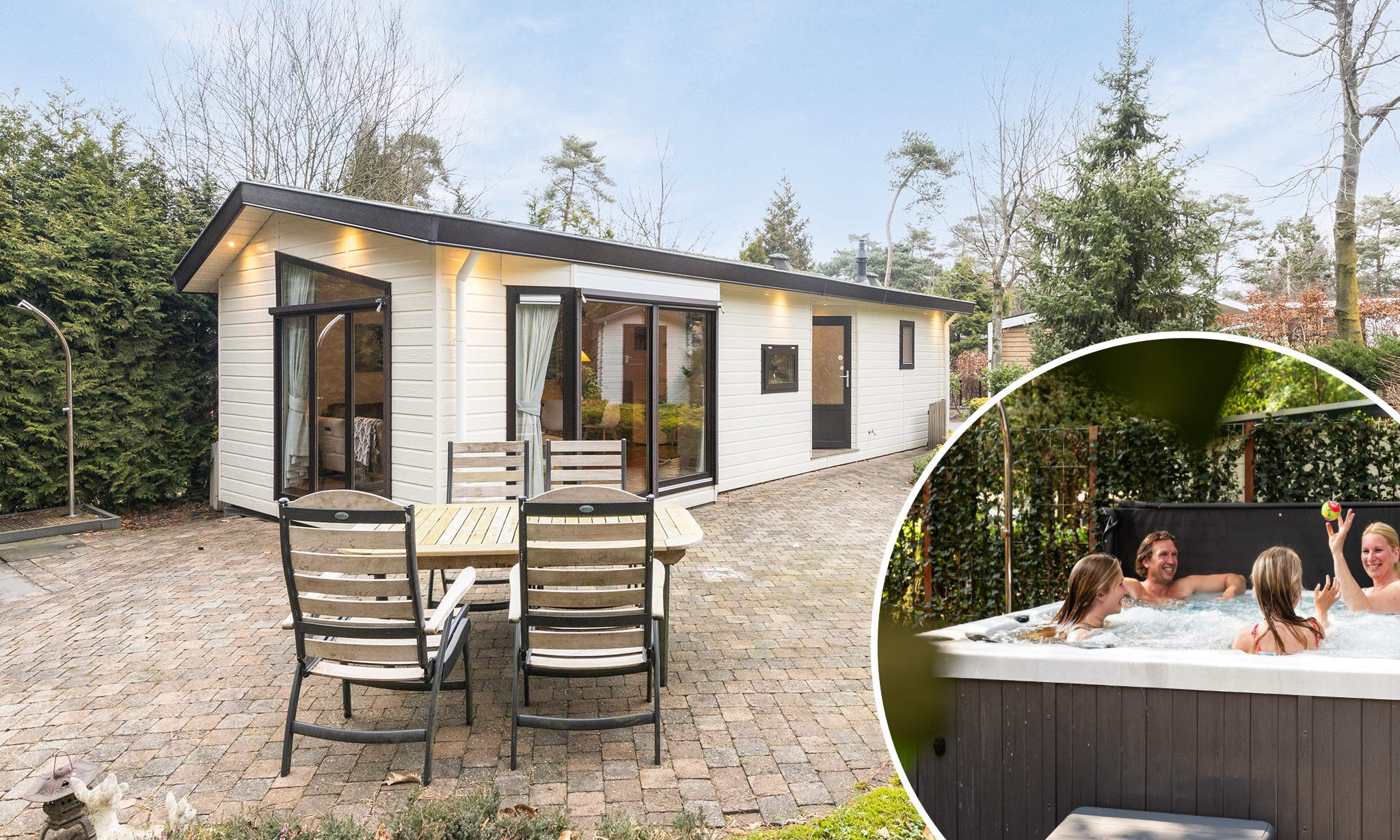 Holiday home 4 personen Wellness (Spa)
