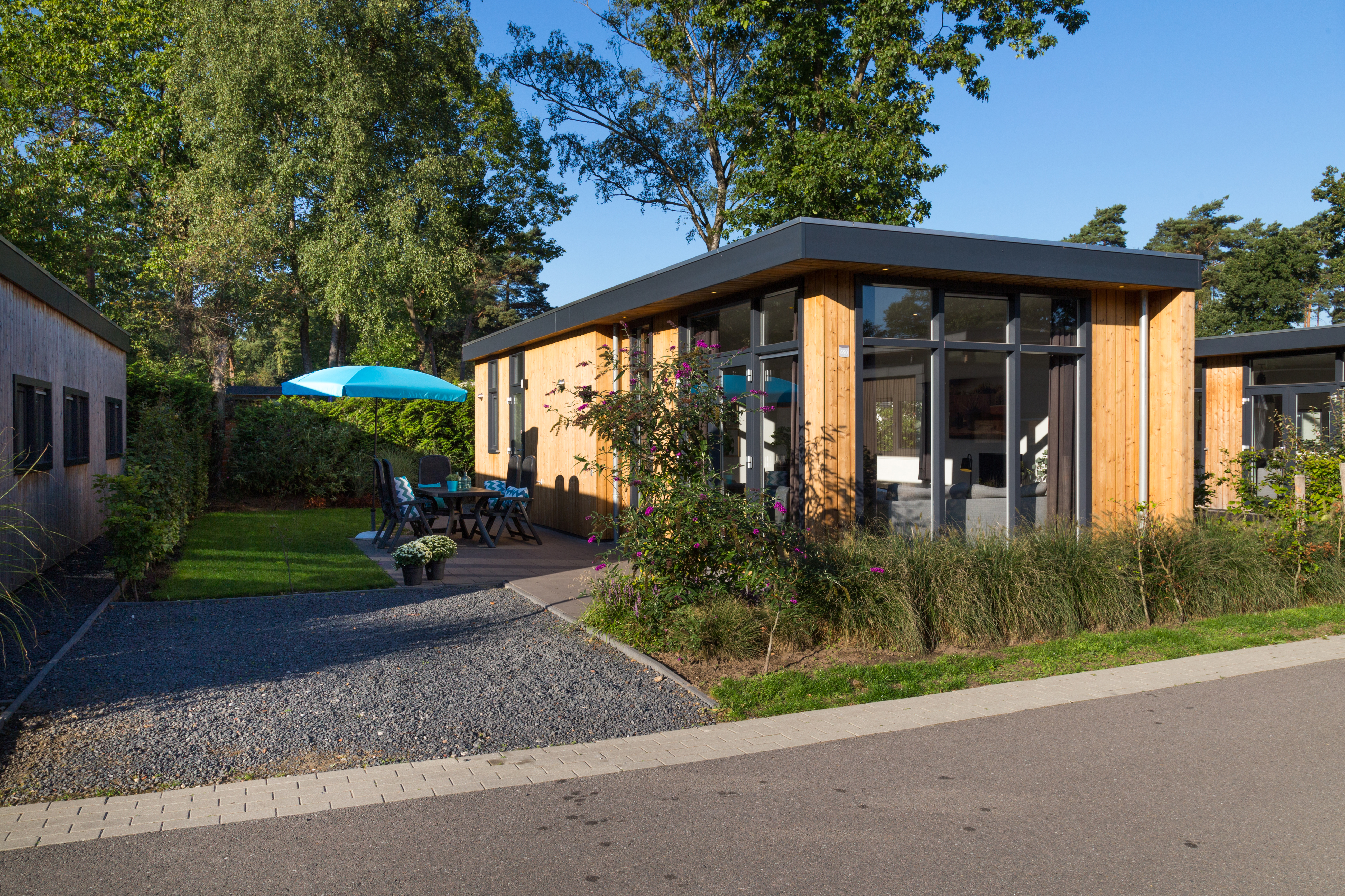 Vakantiehuis met omheinde tuin in Lunteren (Nederland) 2 honden zijn welkom