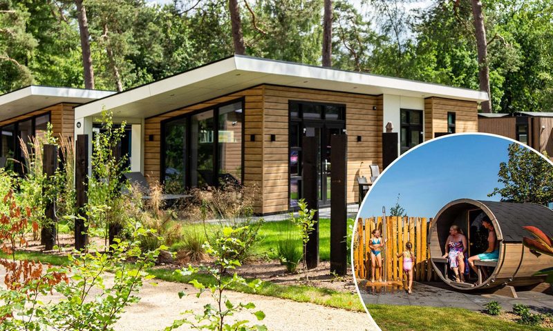 Vakantiehuis met omheinde tuin in Garderen (Nederland) 2 honden zijn welkom