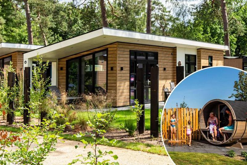 Silva 5 personen Sauna in Garderen