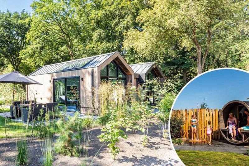 Lodge Royal Eco 4 personen Sauna in Lage Vuursche