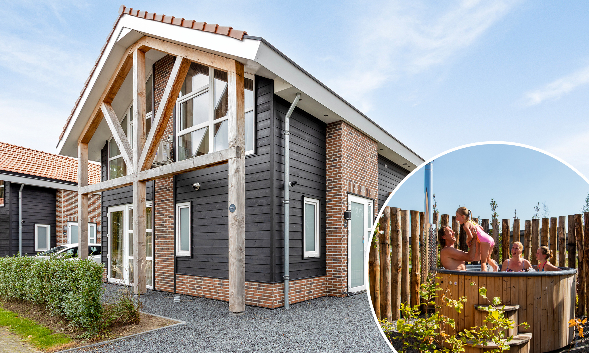 Ferienhaus mit umzäuntem Garten in Lichtenvoorde (Niederlande) und 2 Hunde erlaubt
