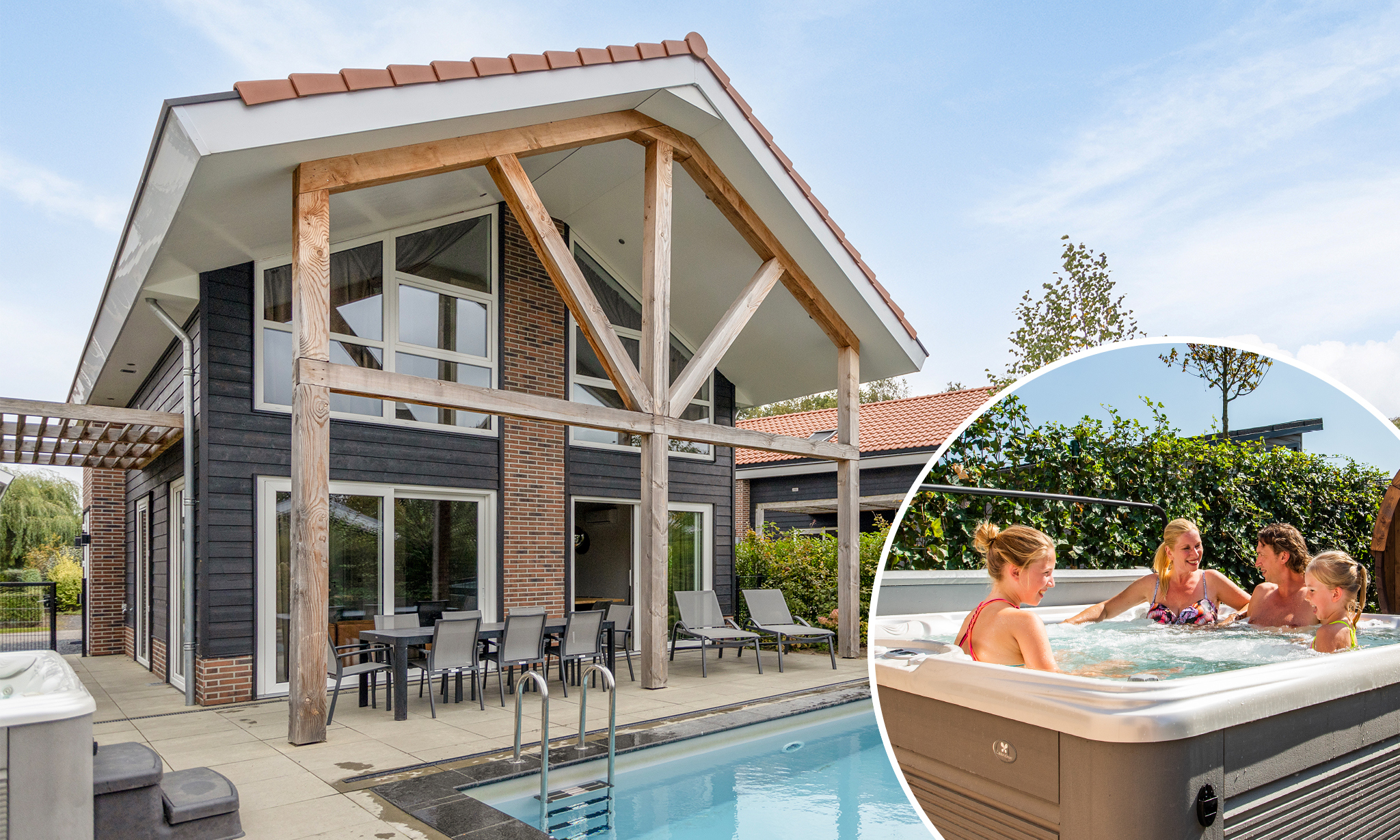 Vakantiehuis met omheinde tuin in Lichtenvoorde (Nederland) 2 honden zijn welkom