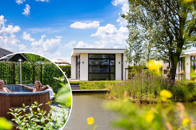 Module Special 6 personen Wellness (Hottub) in Berkhout